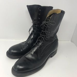 Dehner’s Omaha Nebraska Men’s Leather Boots Black Heavy Duty Riding Outdoors